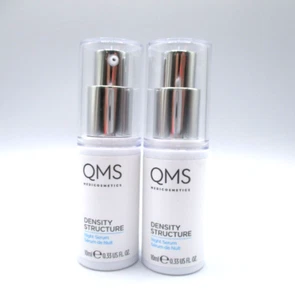 Lot/2 QMS Medicosmetics Density Structure Night Serum ~ 0.33 oz/ 10 ml x 2 - Picture 1 of 3
