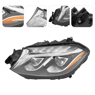For 2017-2019 Mercedes-Benz GLS450 GLS550 LED Headlight Headlamp Driver Side LH - Image 1 of 4
