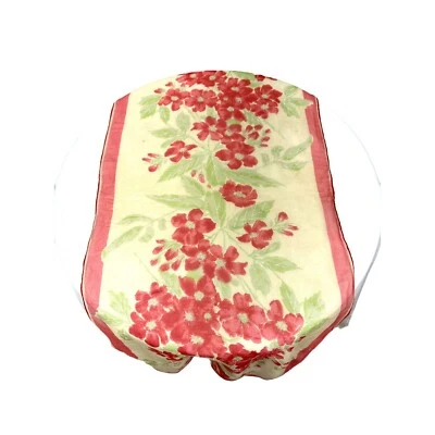 Bufanda de gasa de seda Vera de principios de la década de 1960 floral oblonga en muy buen estado Foto 1 de 4