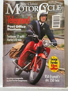 The Classic Motorcycle Magazine June 1994 Cover: GPO Bantam 983C - Picture 1 of 2