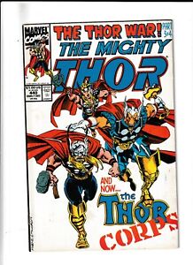MIGHTY THOR #440 1st app. THOR CORPS (Marvel 1991) VERY FINE + 8.5