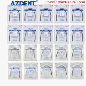 Dental Orthodontics Heat Thermal Activated Niti Arch Wire Ovoid/Nature AZDENT - Picture 1 of 34