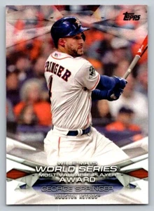 2018 Topps - Mlb Awards #MLBA-50 George Springer - Picture 1 of 2