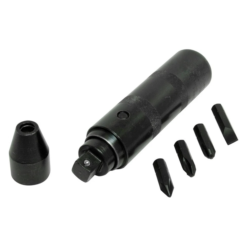 Lisle 6-piece Metal Handle Slotted/Phillips Impact Screwdriver Kit Foto 1 de 3