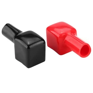 Battery Terminal Caps 2pcs/Set Wearproof PVC Positive Negative Cable Covers - Picture 1 of 7