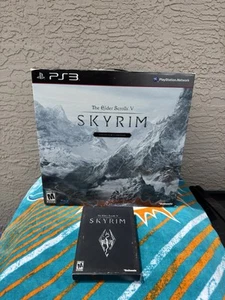 The Elder Scrolls V Skyrim Collector's Edition PS3 Statue, Game, Art Book - Picture 1 of 8