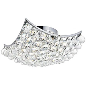 Urban Classic Madison 1 light Matte Black Pendant Clear Royal Cut Crystal - Picture 1 of 3