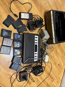 Atari 2600 Sears Tele Games 3 Switch Consola Joystick 11 Juegos Probado Paquete Lote - Imagen 1 de 9