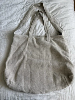 La Redoute AM/PM 💯 Linen Large Handbag - Image 1 of 4