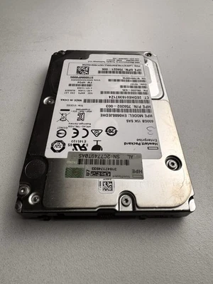 HP 600GB 15K SAS 3.5” HDD – Kompatibel mit ProLiant G6/G7/G8 – Getestet & OK - Bild 1 von 4