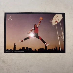 Vintage Jordan 1 Shoe Box Insert Card - Picture 1 of 2