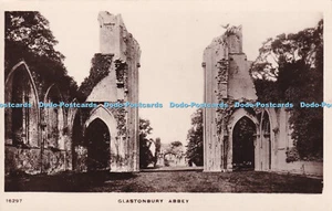 R433268 16297 Glastonbury Abbey Kingsway Real Photo Series - Picture 1 of 4