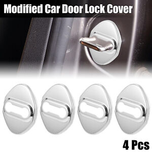 Stainless Steel Door Lock Protector Cover for Honda CR-V Toyota Mazda Hyundai