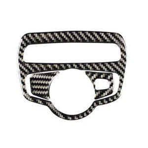 For Mercedes-Benz GLC 2016-21 Carbon Fiber Function Control Button Frame Trim - Picture 1 of 9