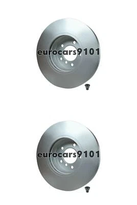 Rotores de freno de disco delanteros BMW 530i Hella-PAGID (2) 355109922 34116864906 Foto 1 de 2