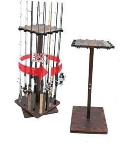 Fishing Rod Holder for Garage, Boat & Truck – Portable Rack for Ground & - Picture 1 of 7
