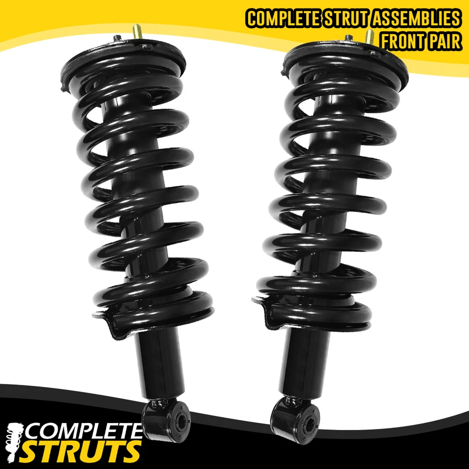 Front Pair Complete Struts & Coil Springs for 2005-2015 Nissan Armada 4WD — 第 1/4 张图片