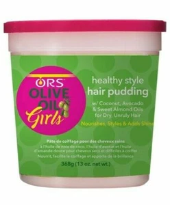 ORS Olive Oil Girls Hair Pudding 368g (13 oz ) - Picture 1 of 3