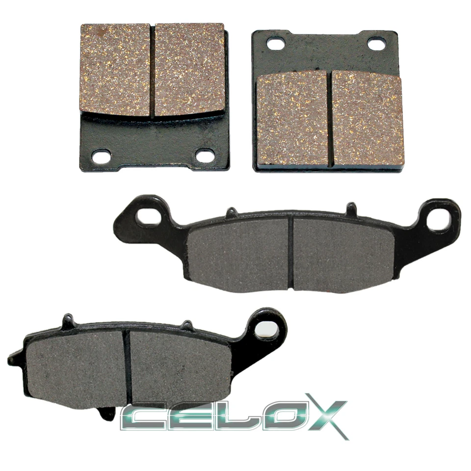 Front and Rear Brake Pads for Suzuki GS500 2001 2002 / 59102-33810 69100-01820 - Image 1 of 1