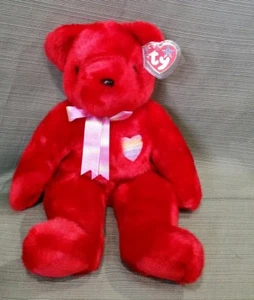 Ty Beanie Buddy Kiss-e the Bear Ty Store 2003 Retired & New - Bild 1 von 5