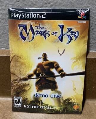 The Mark of Kri Demo Disc (PlayStation 2 PS2 2002) NEW Factory Sealed NFR 🐼 - Image 1 of 3