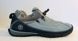 Women's Timberland Blue Suede 8.5 Power Lounge Footwear Smartwool Lining Bungee