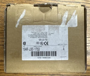 ALLEN-BRADLEY 194R-J30-1753 FUSED DISCONNECT 30A ***NEW - IN BOX*** - Picture 1 of 7