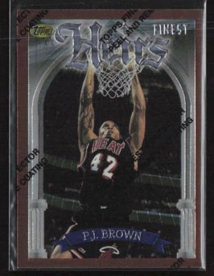 1996 Finest #179 P.J. Brown EX/NM - Image 1 of 2