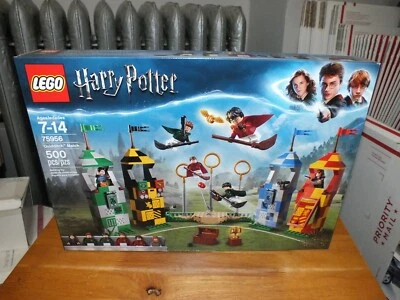 LEGO HARRY POTTER QUIDDITCH MATCH 500 PCS 75956 NEW IN BOX 2018 RETIRED - Image 1 of 4