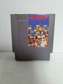 Nintendo DR MARIO Game Cartridge NES Tested 