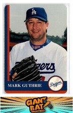 1997 Mother's Cookies Los Angeles Dodgers #17 Mark Guthrie
