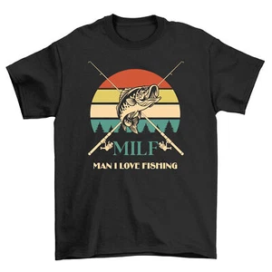 "21-1130-14-Pecgine" Fishing Lover's Tee - Reel in Laughter! Funny t-shirt, Unis - Picture 1 of 46