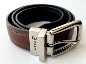 Chaps Boys Belt Size Medium 26 28 Leather Classic Preppy - Picture 1 of 4