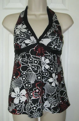**LIZ LANGE)MATERNITY** Swimwear Halter Tankini Top Size ((XS)) New/No/Tag - Image 1 of 4