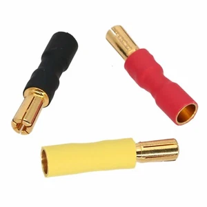Brushless Motor Bullets 5.5mm Male to 6mm Female Banana ESC Electronic Governor - Picture 1 of 2