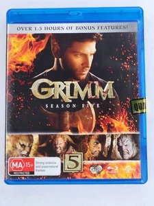 Grimm Season 5 - TV Series - Blu-Ray - New Unsealed - Foto 1 di 2