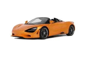 Coche modelo McLaren 750S Spider 2024 resina naranja 1/18 de GT Spirit GT488 - Imagen 1 de 11