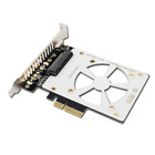 Ph46 U2 Pcie X4 To U.2 Riser Card Adapter Card For U.2 Nvme Ssd Expansion