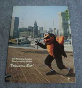 1979 Baltimore Orioles AL Championship Series Program EX AUCT#8063 - Picture 1 of 4