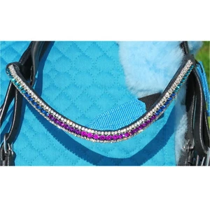 Cinta para cejas FSS Cristal Bling Curva SHIMMER Ombre Fucsia Rosa Ciruela Capri Azul Agua - Imagen 1 de 1