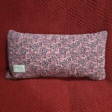 Donna Sharp Decorative Quilted Throw Pillow Collection 23" x 11" Rose Burgandy