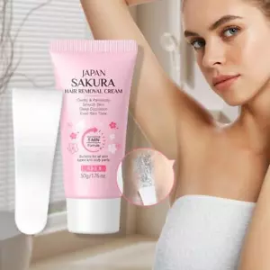 Sakura Hair Removal Cream Intimate Areas Epilator Cream Hair Remover Z6G6 - Bild 1 von 12