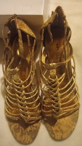 APOSTROPHE GOLD METALLIC 'S DAMEN (3") ABSÄTZE GRÖSSE (6,5 M) - Bild 1 von 10
