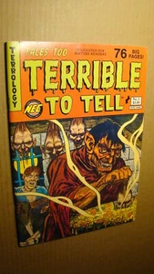 TALES TOO TERRIBLE TO TELL 1 *RARE ISSUE* SHRUNKEN HEADS PRE-CODE HORROR - Bild 1 von 1