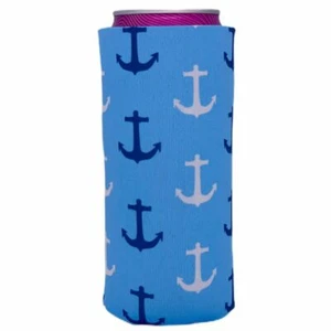 Patrón de anclaje plegable delgada de 12 oz lata coolie; abrazador, acogedor, delgado, soporte - Imagen 1 de 4