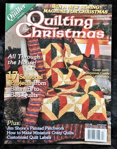 The Quilter Magazine Quilting for Christmas Holiday 2003 Banners to Bed Quilts - Picture 1 of 1