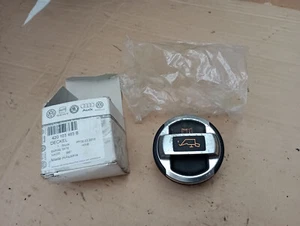 AUDI R8 OIL FILLER CAR ALLOY CHROMW GENUINE 420103485B TT VW CORRADO GOLF A3 - Picture 1 of 9