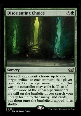 Disorienting Choice #32 MTG Duskmourn NM X1 - Image 1 of 3
