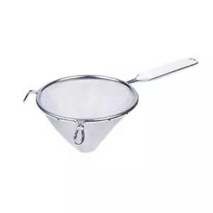 Verzinntes konisches klassisches traditionelles Sieb - Polypropylen-Griff - 14 cm / 55 Zoll - Bild 1 von 1