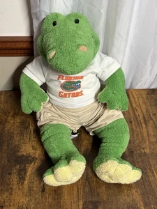 Build-A-Bear floppy Alligator Plush w/ Florida Gators Shirt Shorts Retired UF - Picture 1 of 9